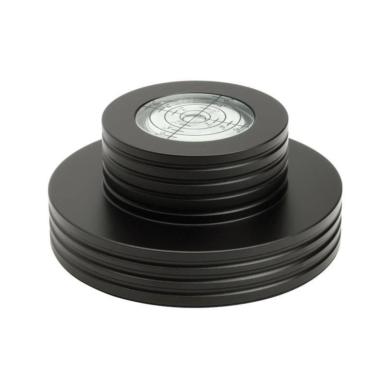 Dynavox PST300 Turntable Record Stabilizer with Bubble Level – 300 g [Blac