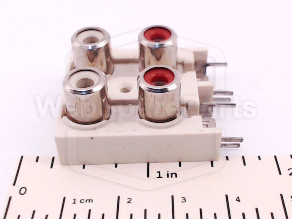 Pioneer Original RCA Female PCB Jack for Vintage Audio Repair
