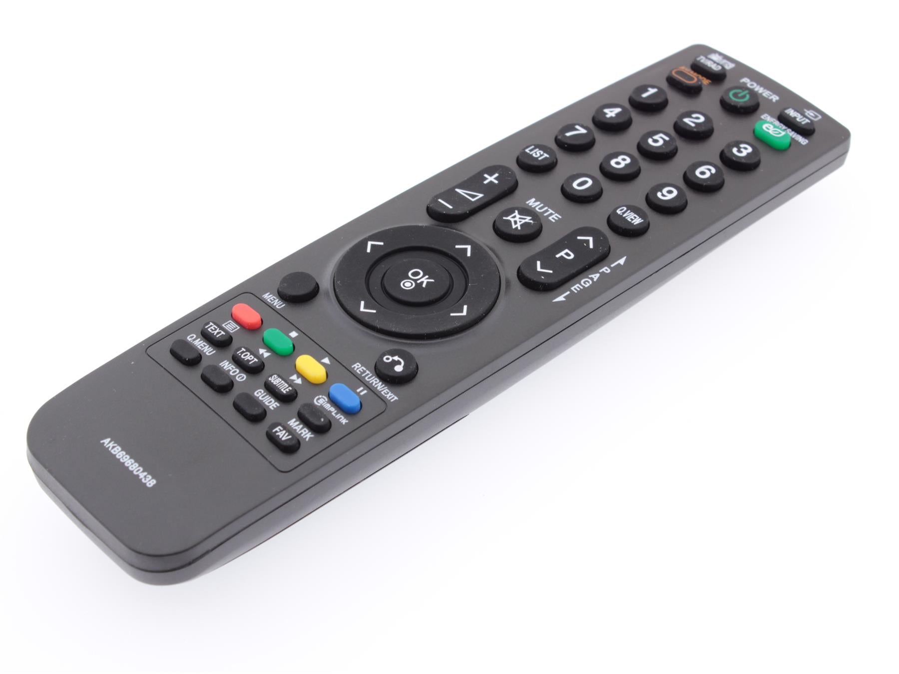 Replacement TV Remote Control for LG AKB69680438