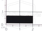 Picior dreptunghiular din cauciuc autoadeziv 19.0mm x 5.6 mm Height 4.0mm &mdash; photo 2