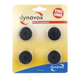 Set de 4 picioare din aluminiu Dynavox pentru aparat, midi, negru &mdash; photo 2
