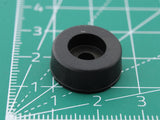 Picior rotund din cauciuc cu orificiu Ø4.0mm Base Ø17.2 &mdash; photo 1