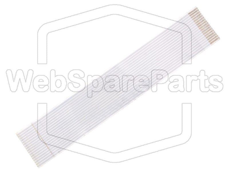 17 Pins Inverted Flat Cable L=120mm W=22.58mm