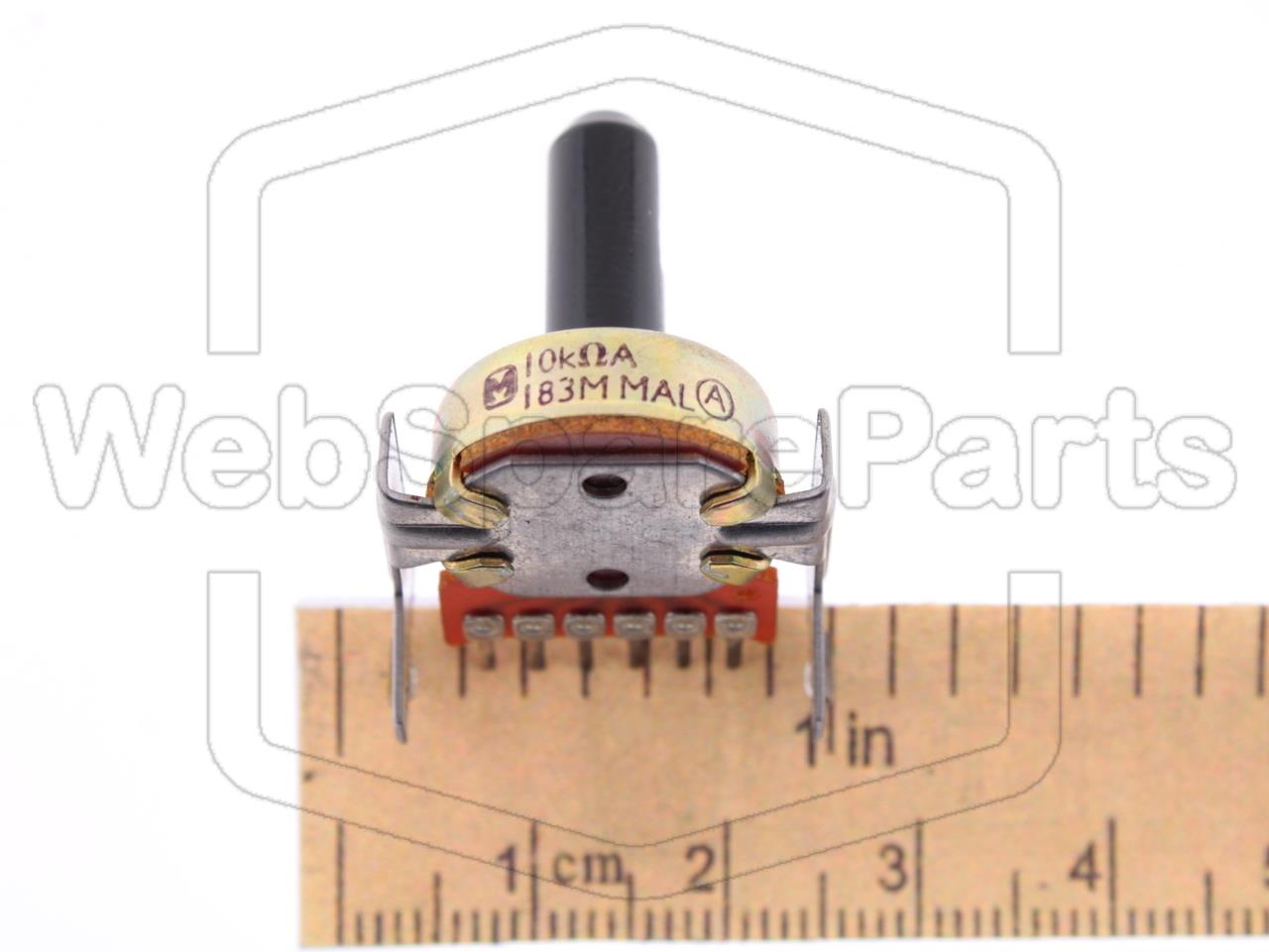 Rotary Potentiometer 10K with Shaft for Hitachi TRK-640R