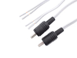 2-Pin DIN to Bare End Speaker Cable Pair for Bang & Olufsen [2 meters each] &mdash; photo 1