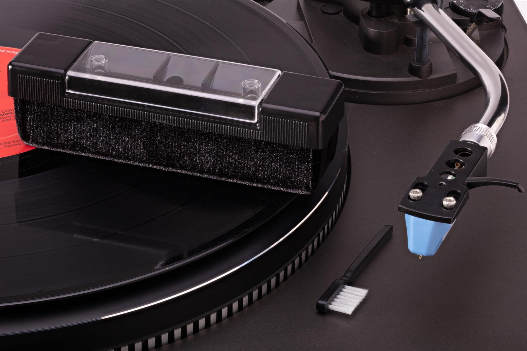 Analogis Brush 3 Velvet Record Cleaning Brush with Stylus Brush