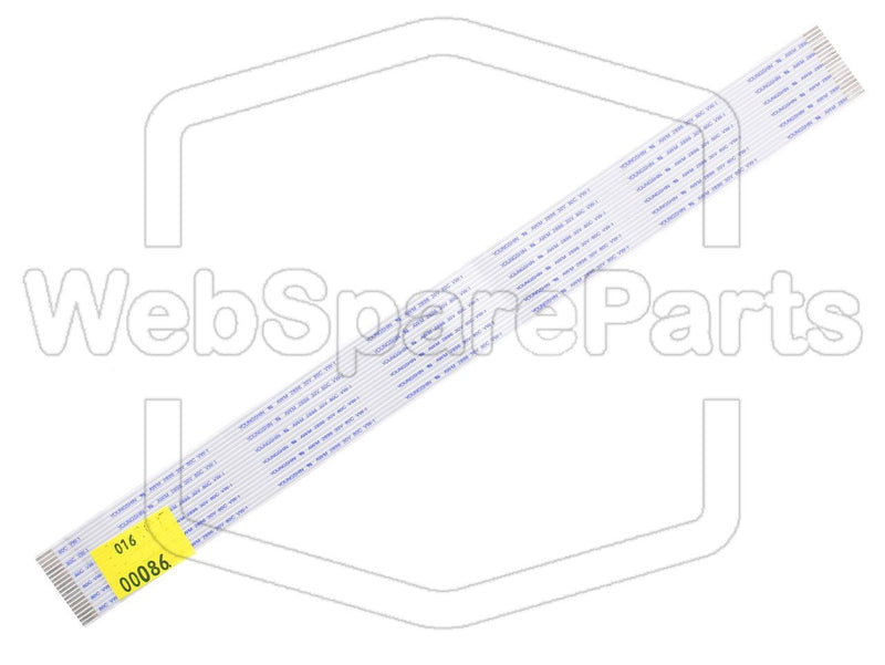 19 Pins Flat Cable L=270mm W=25.20mm