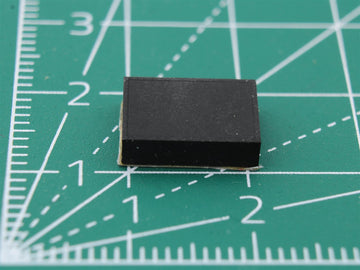 Picior dreptunghiular din cauciuc autoadeziv 11.5mm x 8.0mm Height 3.0mm