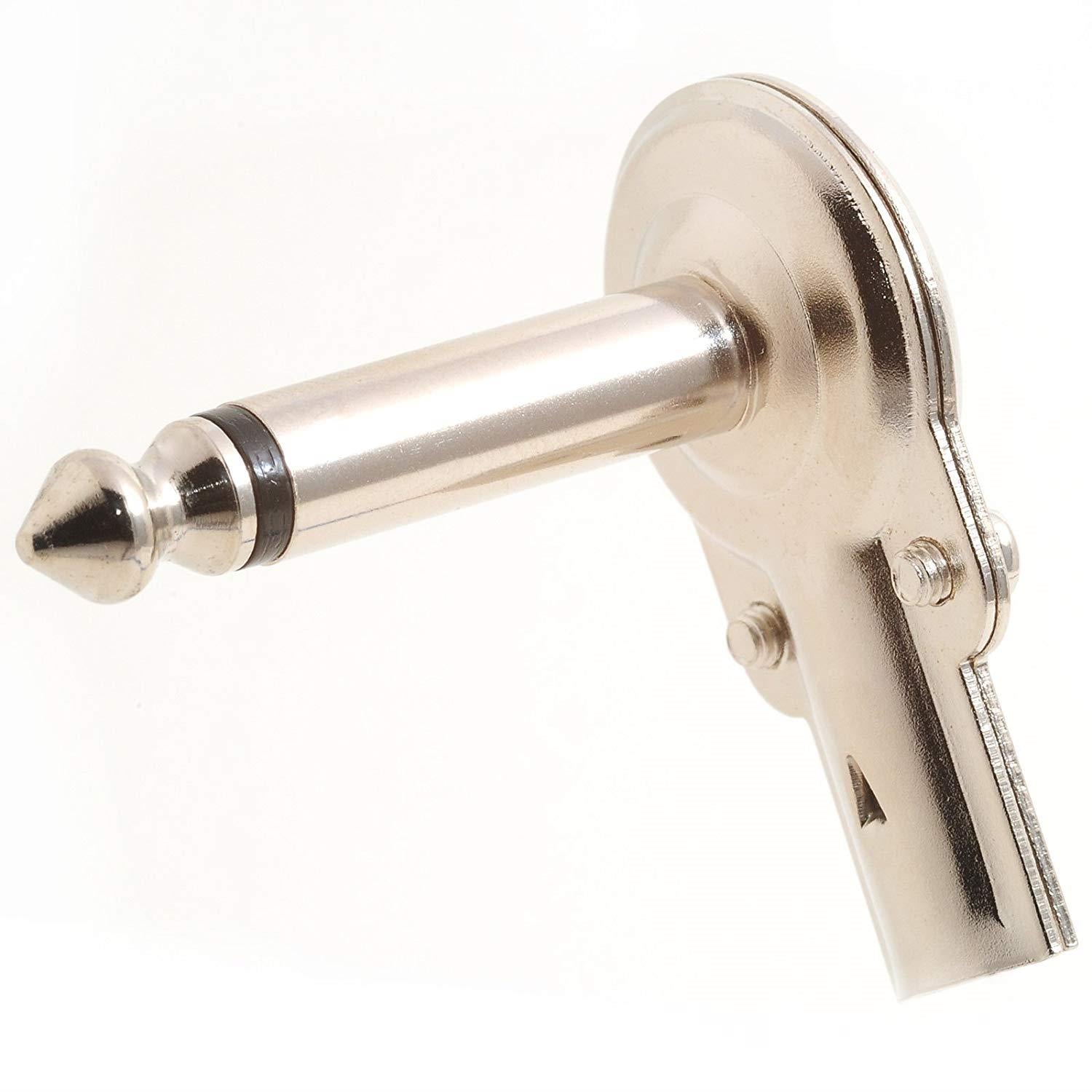 6.3mm Mono Jack Male Right Angle Plug for Cable