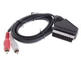 SCART to 2 RCA Male Audio Cable [1.4 m] &mdash; photo 2