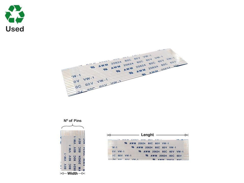 15 Pins Flat Cable L=67mm W=17.10mm