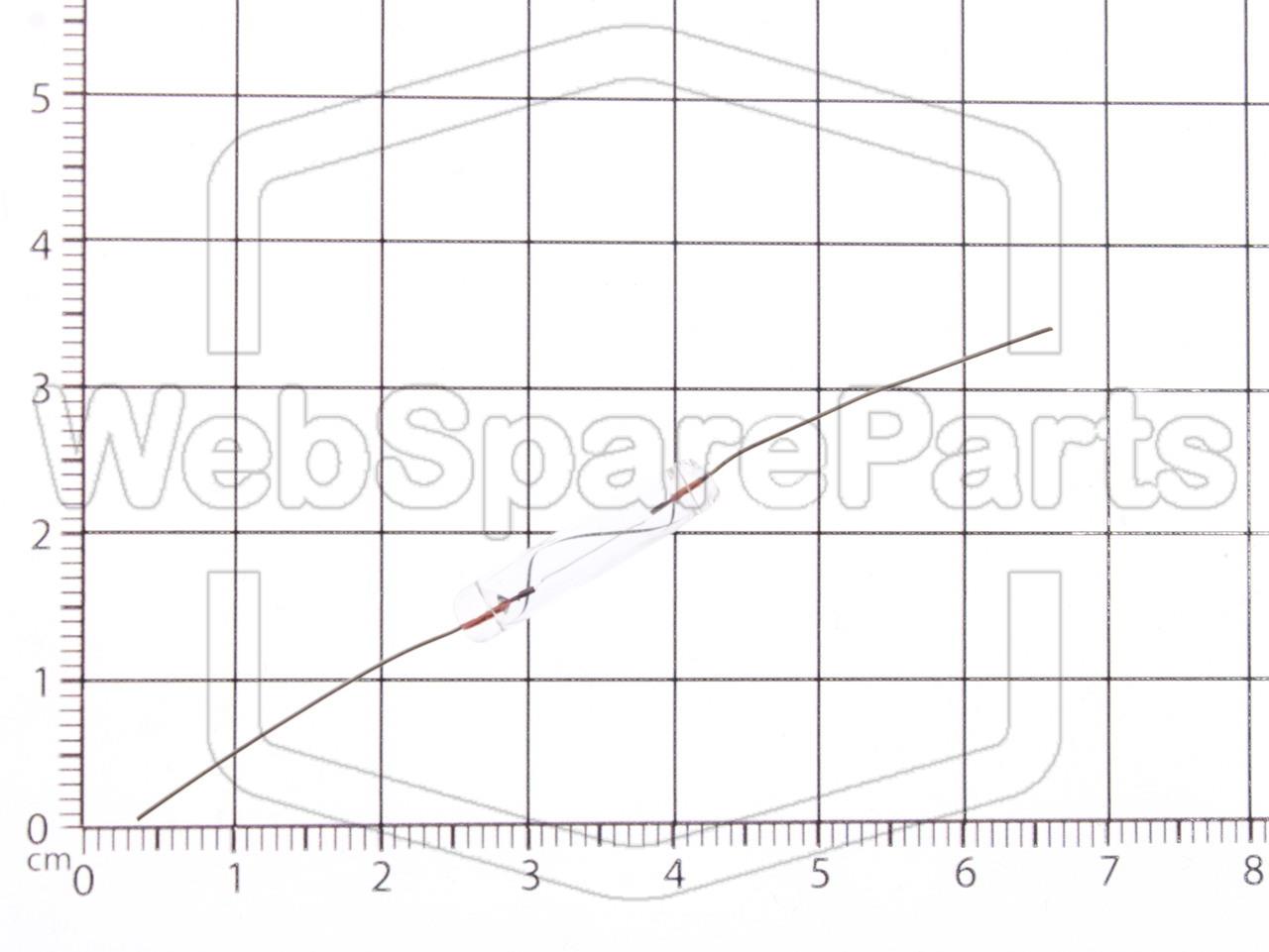 Incandescent Lamp Axial   6.0 Volts 150mA  Ø 4.0 mm x 20 mm