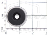 Picior rotund din cauciuc cu orificiu Ø3.0mm Base Ø16.0mm &mdash; photo 4