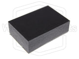Picior dreptunghiular din cauciuc autoadeziv 20.0mm x14.0mm Height 6.5mm &mdash; photo 2