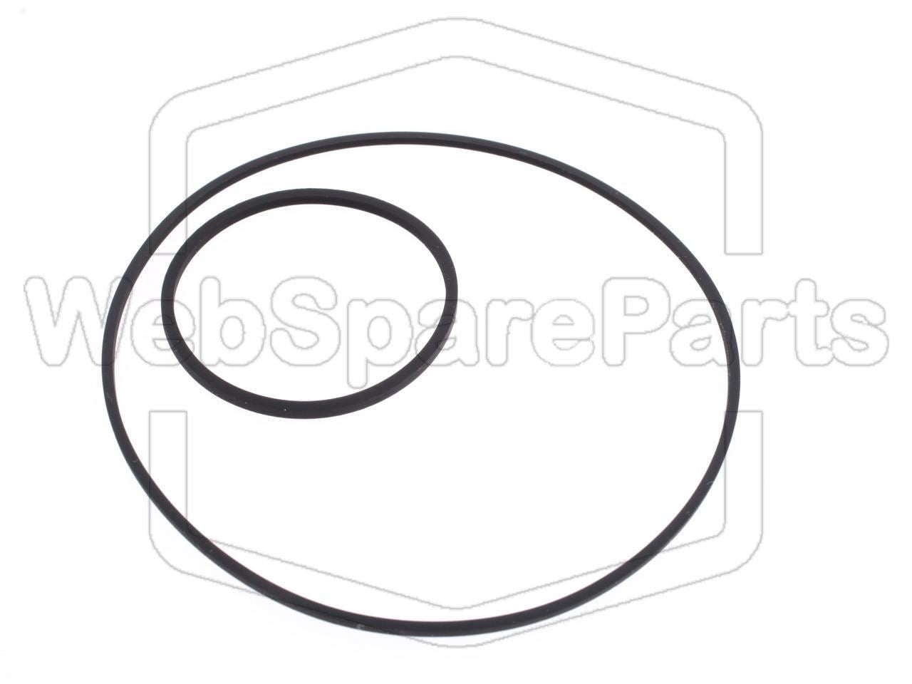 Belt Kit For Turntable Record Player Aiwa AP-D50