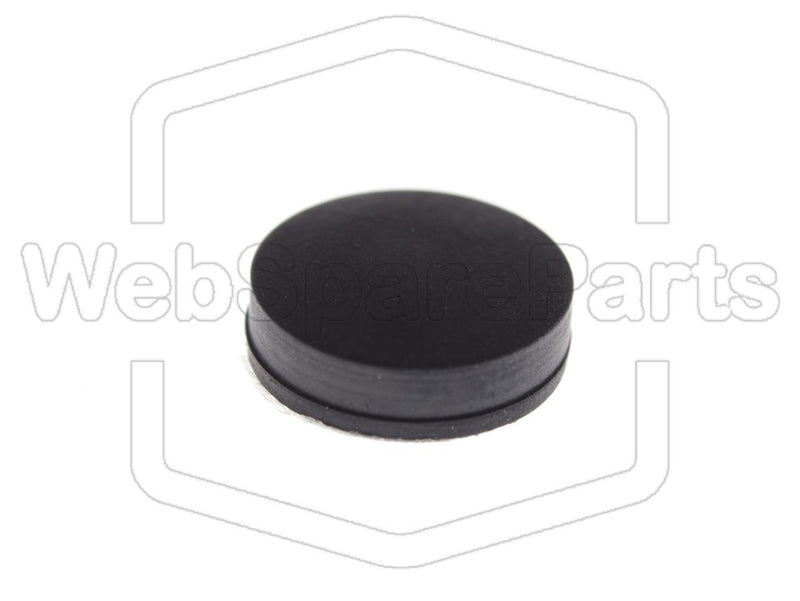 Round Rubber Foot Self-adhesive  Ø4mm x Ø5mm x height 3.6mm