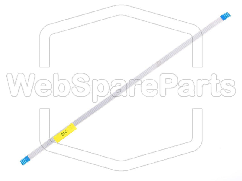 4 Pins Flat Cable L=270mm W=6.4mm