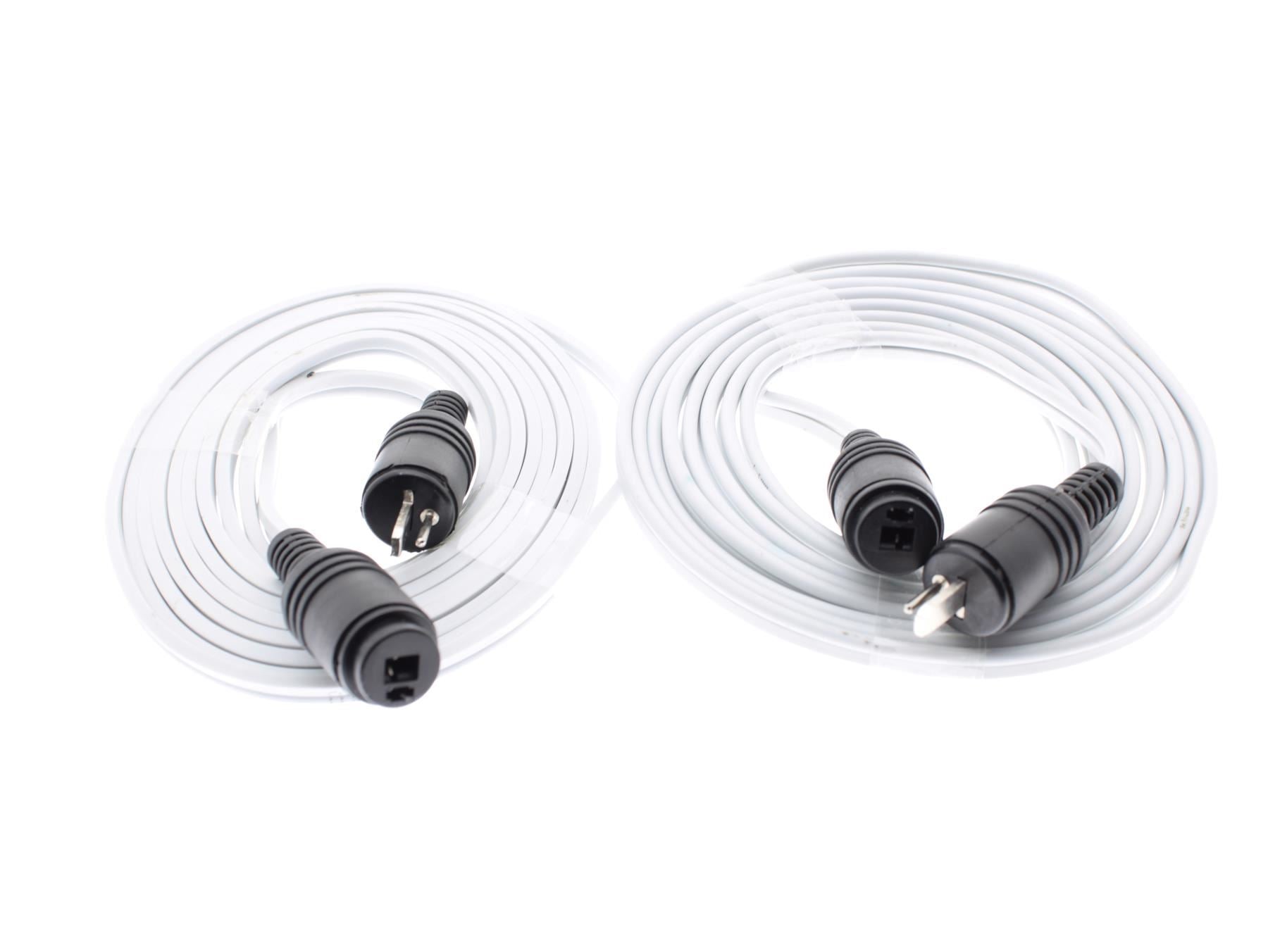 2-Pin DIN Speaker Cable Pair for Bang & Olufsen [8 meters each]