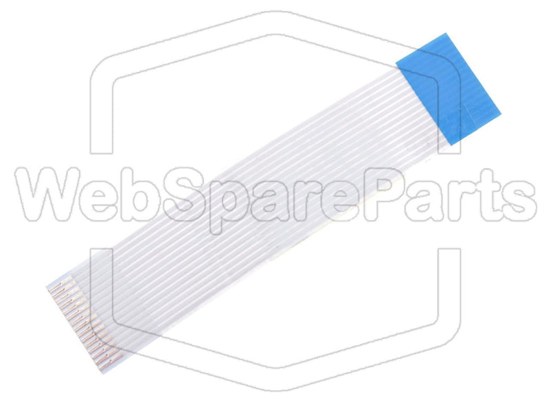 15 Pins Inverted Flat Cable L=76mm W=16.30mm