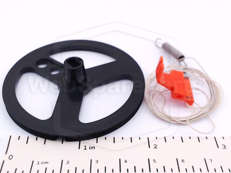 Sharp WQ-268 Boombox Dial Cord with Tuning Wheel and Pointer