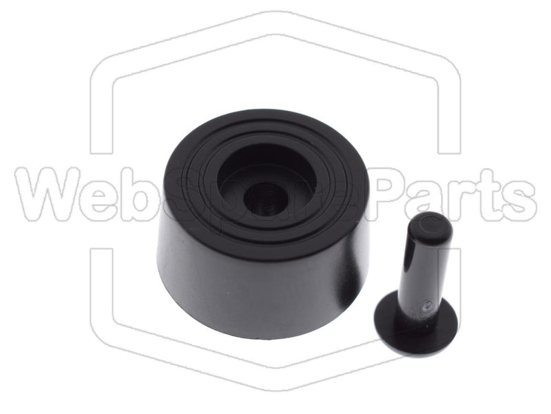 Quick Mounting Foot Black Polyethylene S4426