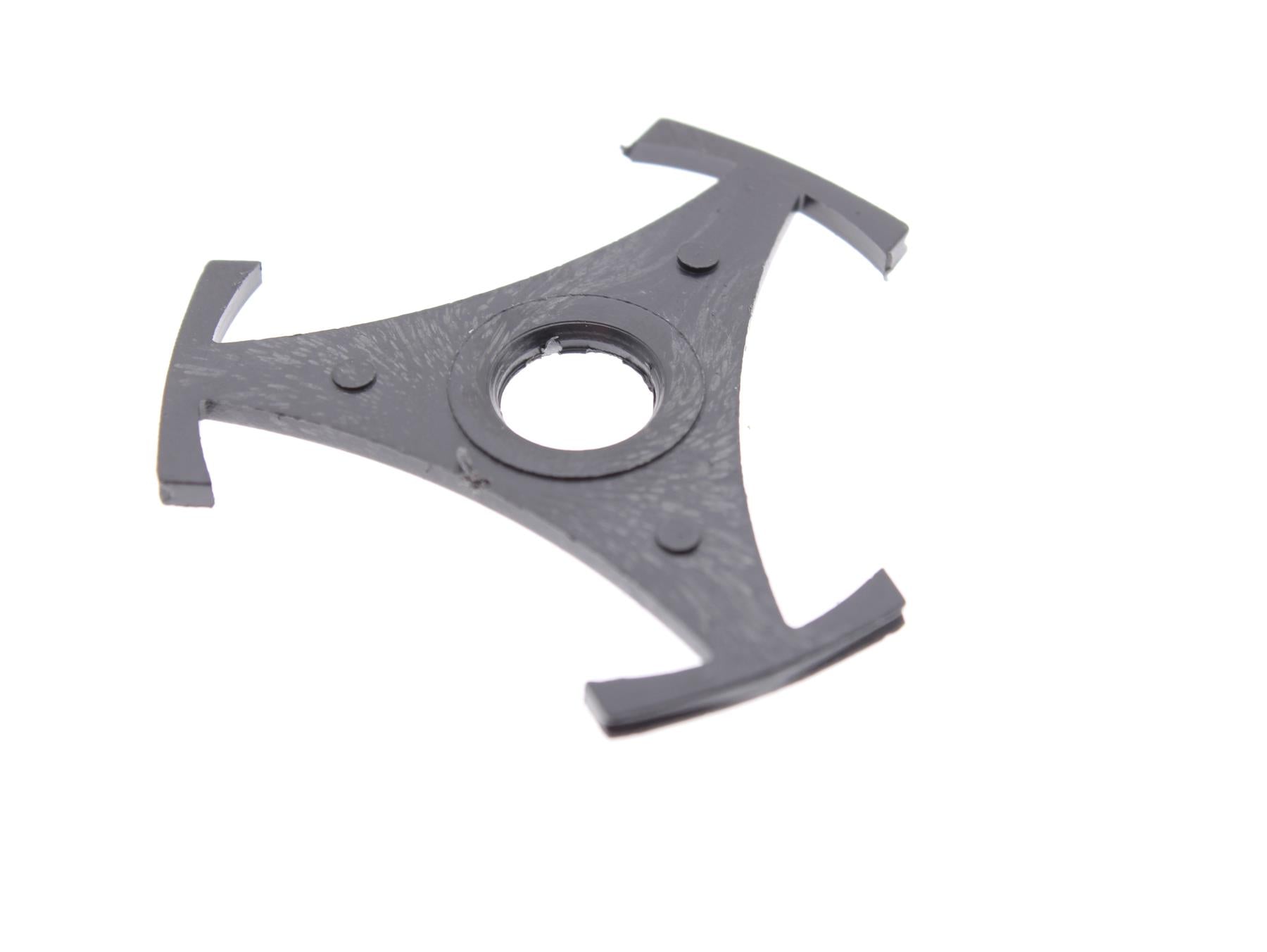 45 RPM Turntable Single Adapter – Plastic Star Insert for Vinyl Records