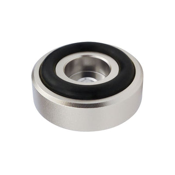 Set de 4 picioare din aluminiu Dynavox pentru aparat, midi, argintiu