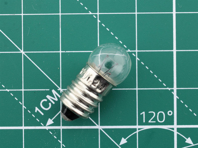 Miniature lamp E10 - 12V 0.1A 1.2W