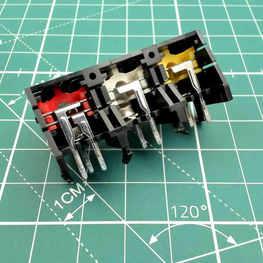 JVC 3×RCA PCB Connector for Vintage Audio Repair