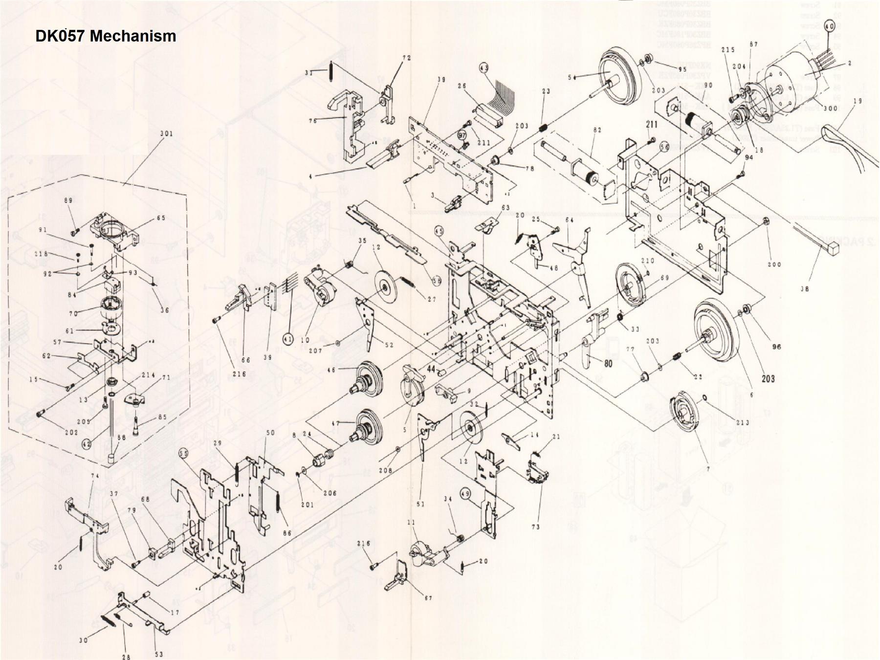 AZB1099 Screw Pos.(083-085)