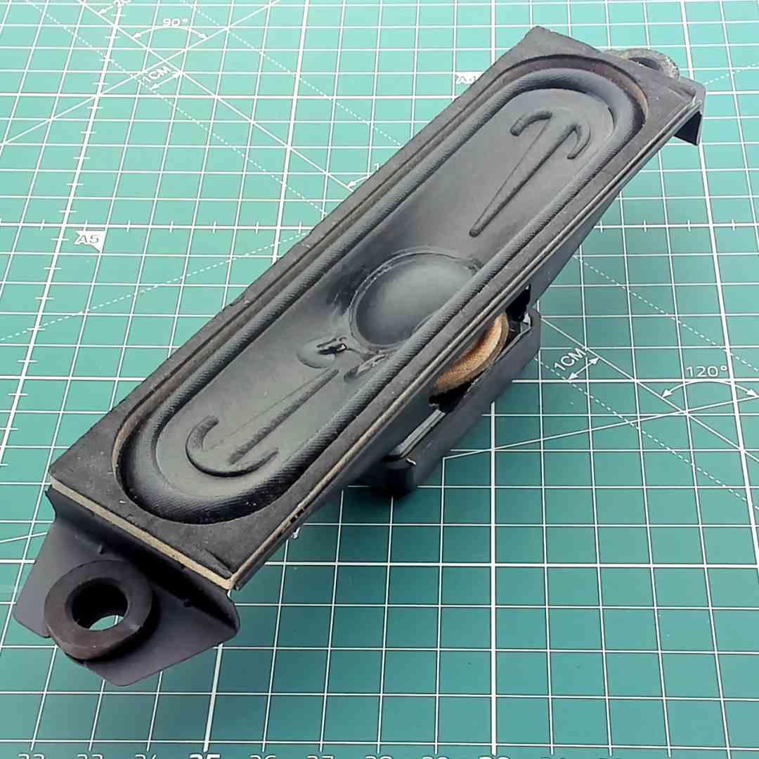 Oval Replacement Speaker for Vintage Audio, 8 Ohm 10 W [195x44x40mm]