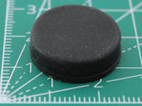 Picior rotund din cauciuc autoadeziv Ø20mm x Ø19mm x înălțime 6 &mdash; photo 1
