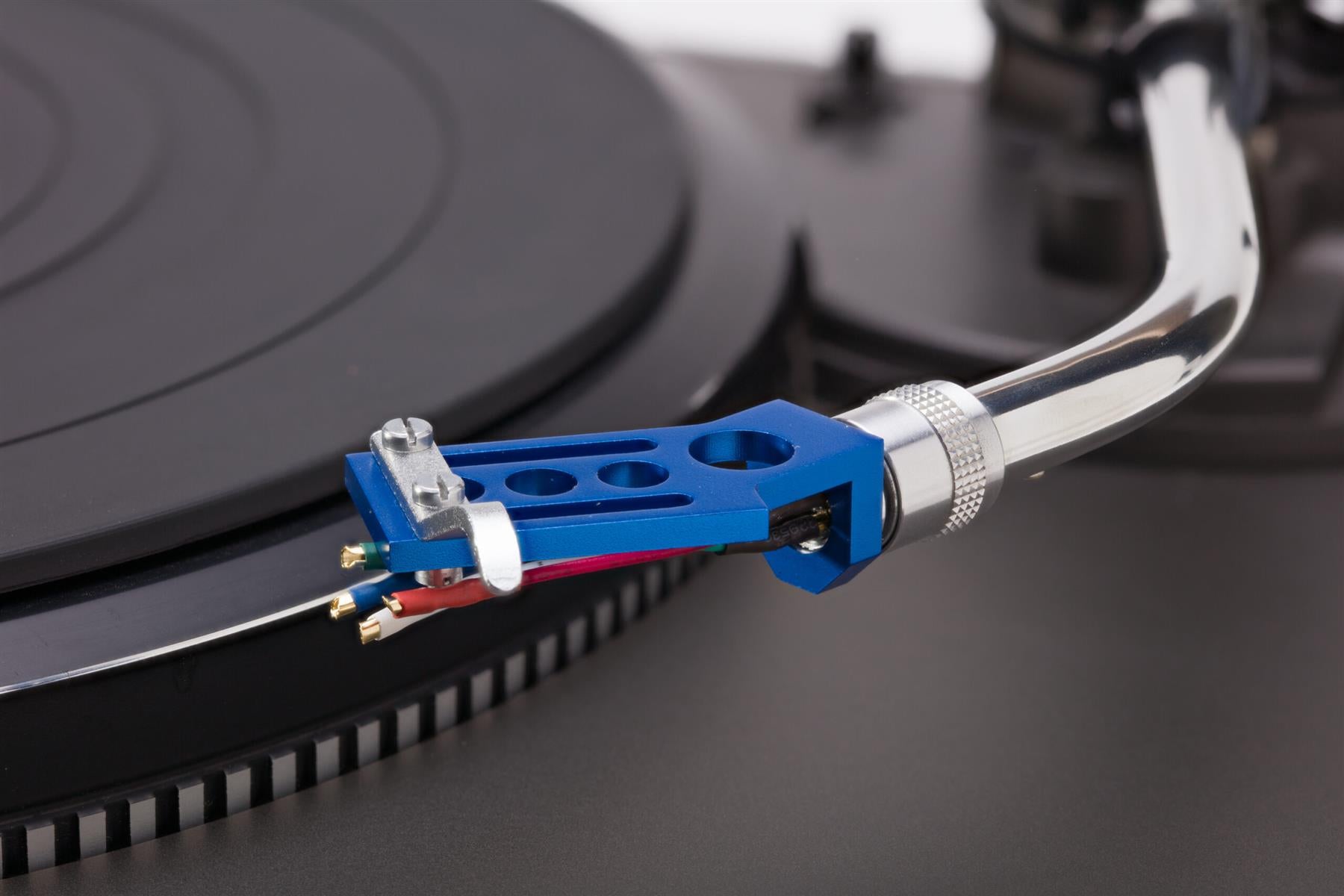 Analogis HS-23 Offset Headshell for Straight Tonearms – SME Mount [Blue]
