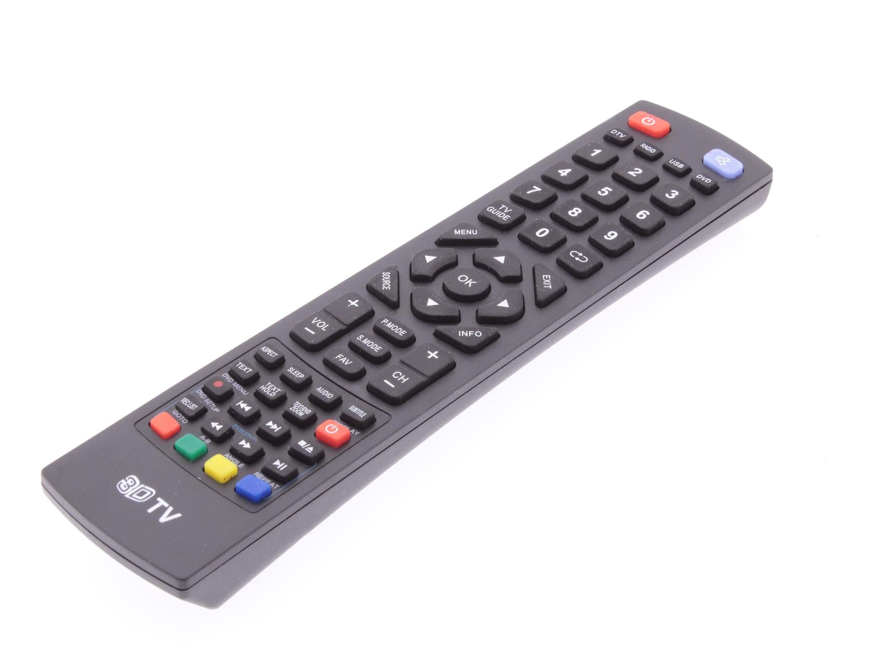 Replacement TV Remote Control for Blaupunkt 3D BLA40-133 BLA40-1380