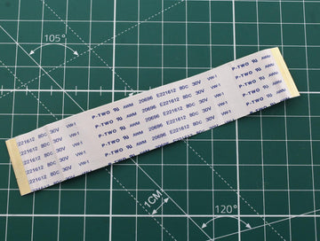 Cablu flat flex cu 45 pini pentru laser DVD player către PCB principal [119×23 mm