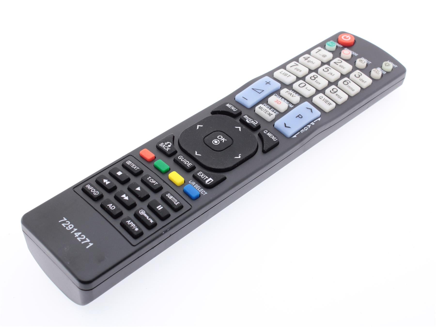 Replacement TV Remote Control for LG AKB72914271