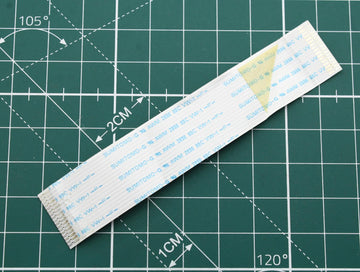 Cablu flat flex cu 17 pini pentru laser DVD player către PCB principal [95×18 mm