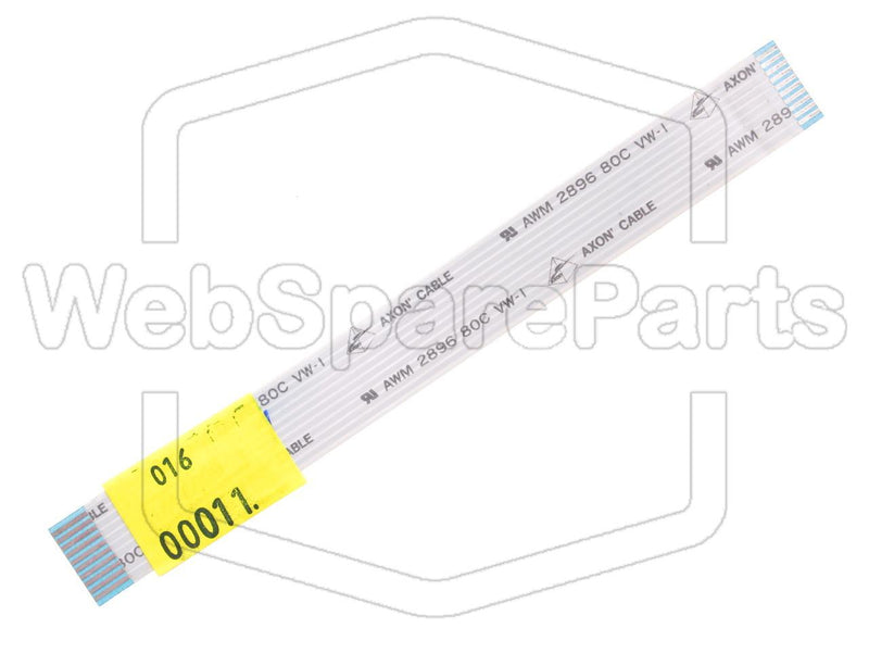 10 Pins Flat Cable L=130mm W=13.90mm