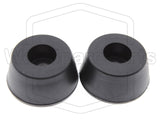 Picior rotund din cauciuc cu orificiu Ø3.0mm Base Ø16.0mm &mdash; photo 8