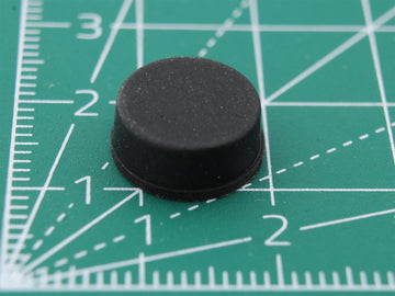 Picior rotund din cauciuc autoadeziv Ø12mm; x Ø11.2mm x înălțime 5.1