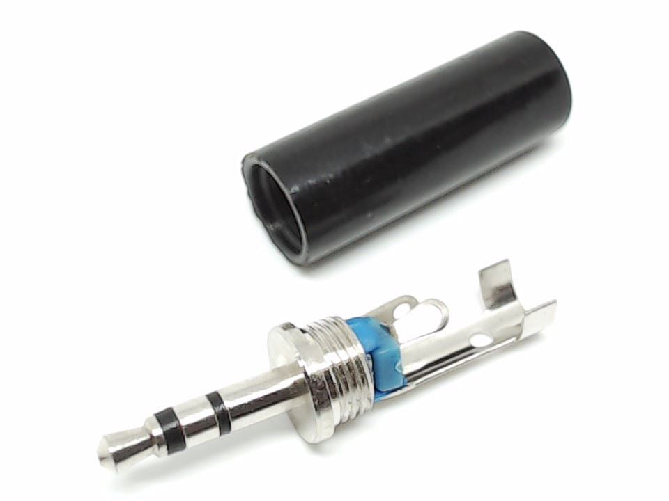 2.5mm Stereo Jack Male Plastic Plug