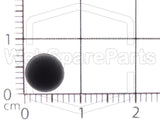 Picior rotund din cauciuc autoadeziv Ø6.7mm x înălțime 4.2mm &mdash; photo 3