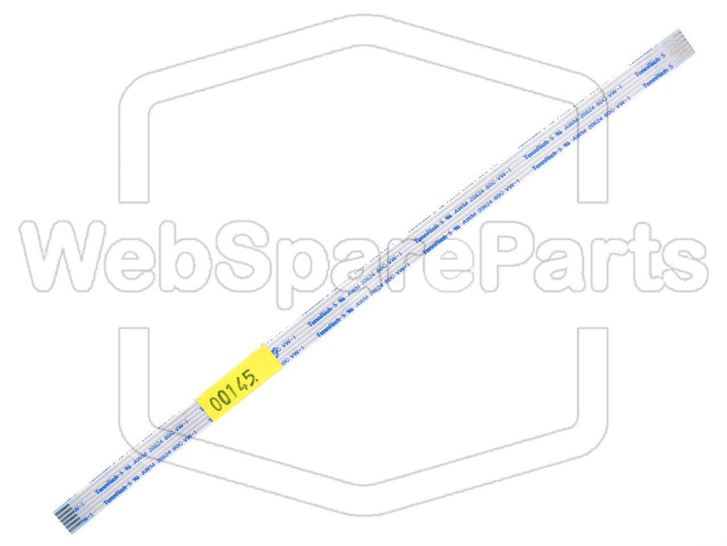 6 Pins Flat Cable L=230mm W=9.10mm