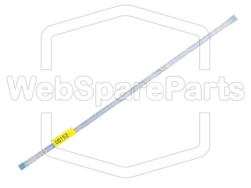 4 Pins Flat Cable L=270mm W=6.4mm