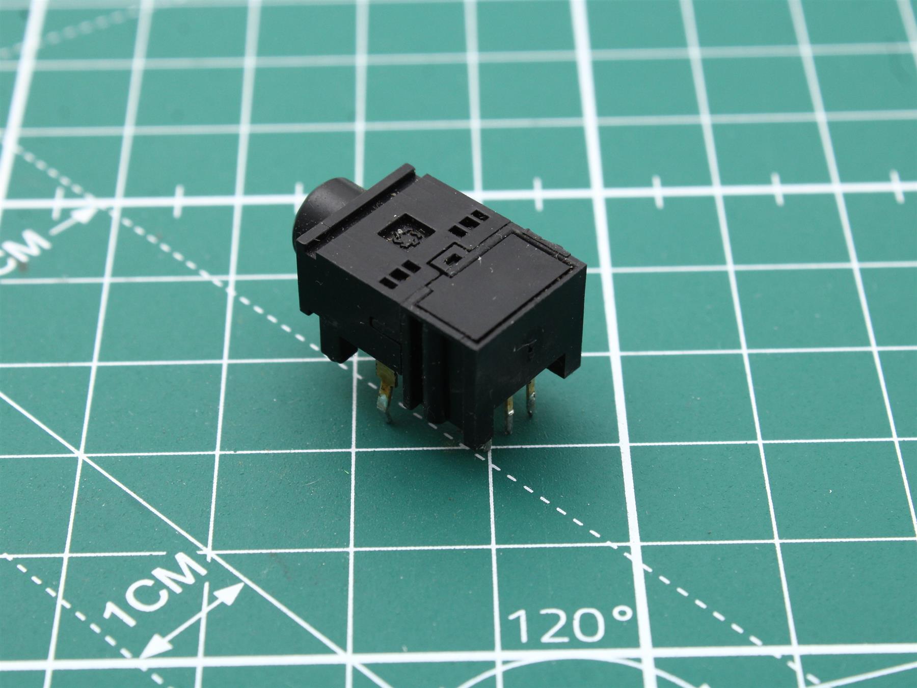Sharp W1262 Headphones PCB Jack for Vintage Audio Repair