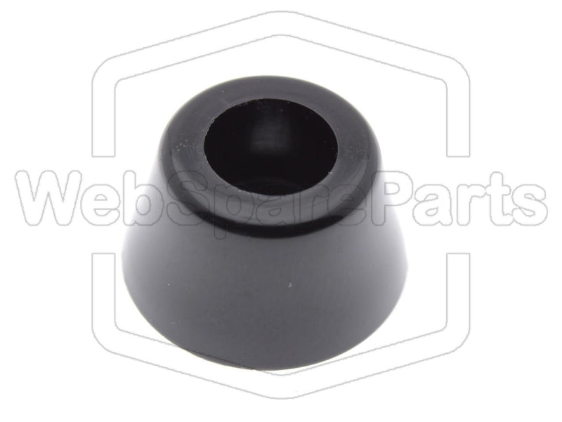 Round Polyethylene Foot With Hole Ø3.5mm Base Ø18.0mm