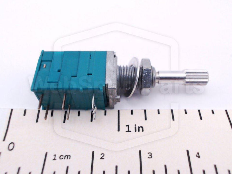 Potentiometer Car Radio 2 x 100K + Momentary Switch