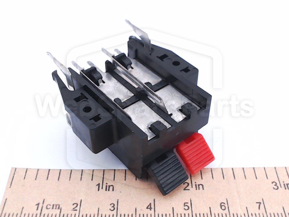 Aiwa CZV-R Series PCB Speaker Connector for Vintage Audio Repair
