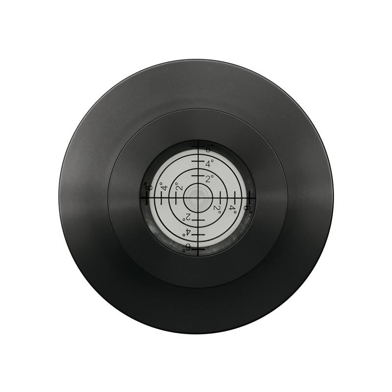 Dynavox PST300 Turntable Record Stabilizer with Bubble Level – 300 g [Black]
