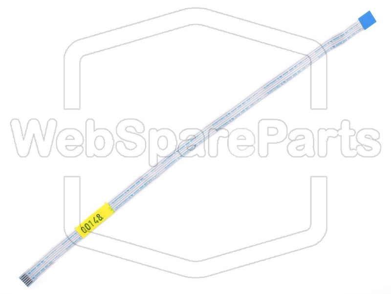 6 Pins Inverted Flat Cable L=283mm W=9.10mm